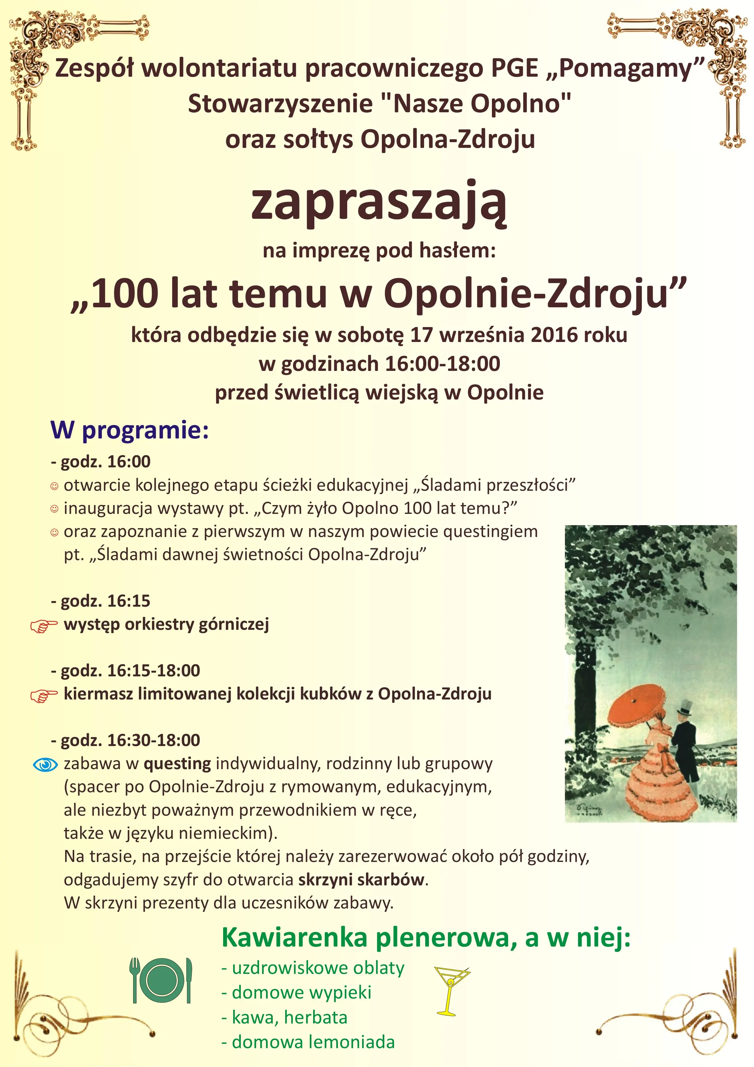 100 lat temu w Opolnie-Zdroju, 17 września 2016 r.