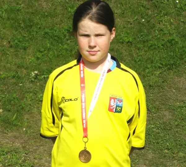 Adriana Achcińska 11 letnia utalentowana zawodniczka MKS Granica Bogatynia, fot. MKS Granica Bogatynia