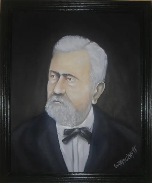 Portret Carla Augusta Preibischa namalowany przez Sławomira Zamożnego po zlicytowaniu wspomoże Wielką Orkiestrę Świątecznej Pomocy