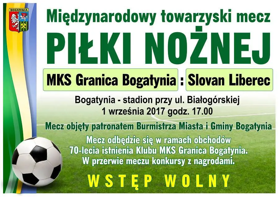 Mecz Granica Bogatynia - Slovan Liberec