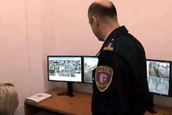 Obsługą systemu monitoringu zajmuje się Straż Miejska, fot. archiwum TV Bogatynia