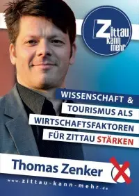 Thomas Zenker - plakat wyborczy (zittau-kann-mehr.de)