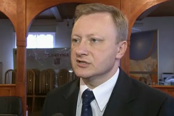 Wiceburmistrz Jerzy Stachyra, fot. TV Bogatynia
